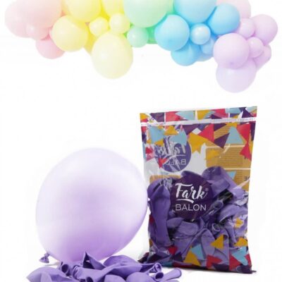 makaron lila balon