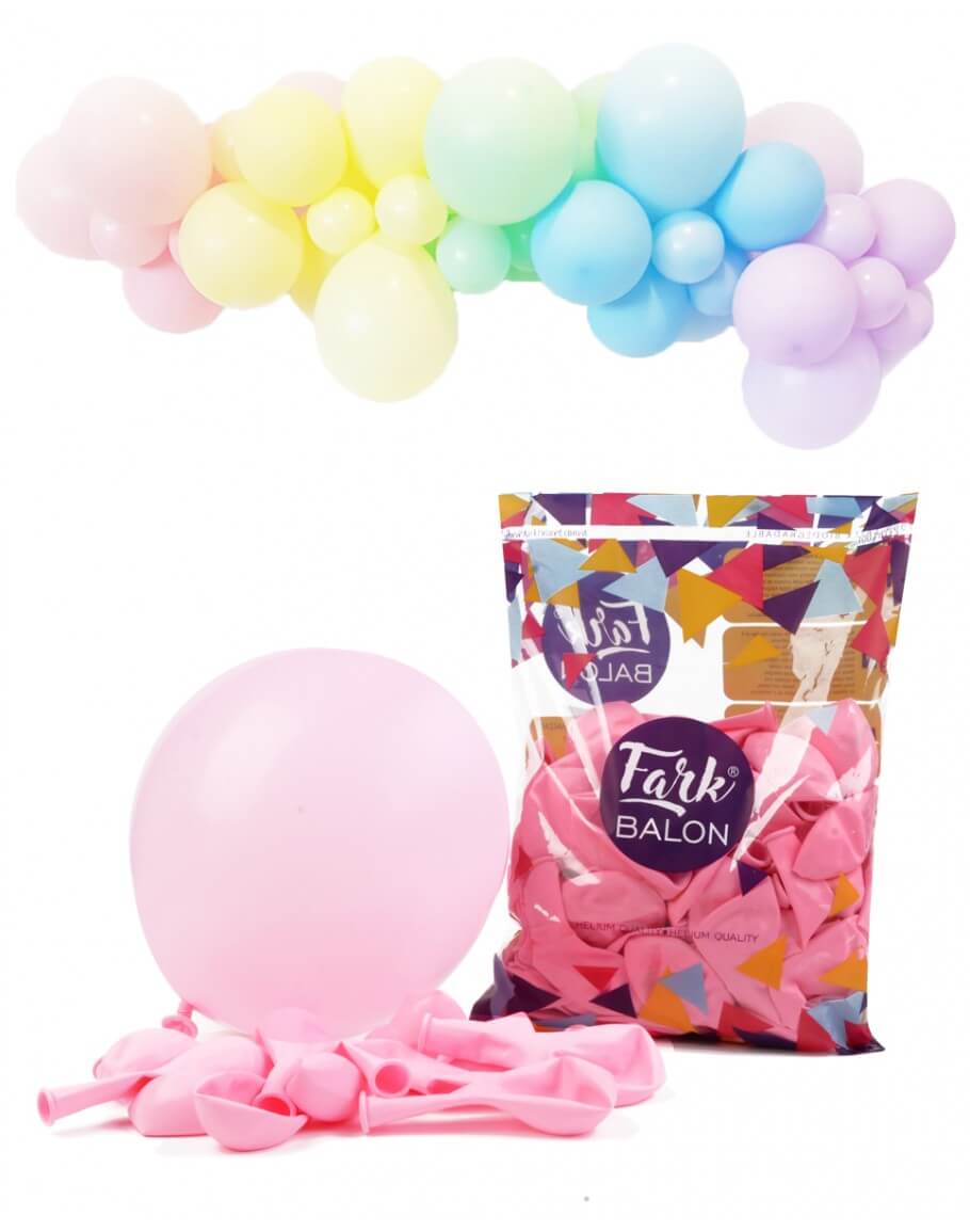 makaron pembe balon
