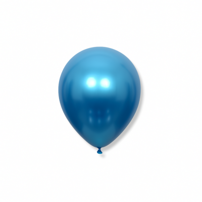 5 inç mavi krom balon