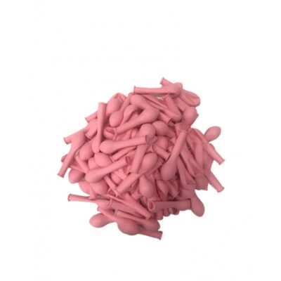 5 inç makaron pembe balon