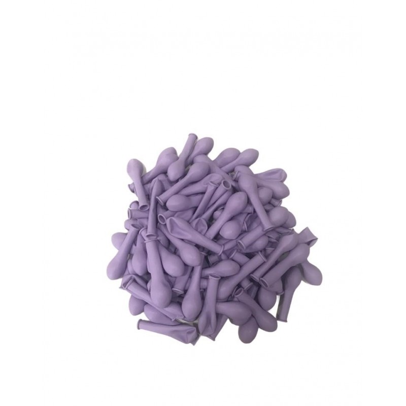 5 inç makaron lila balon