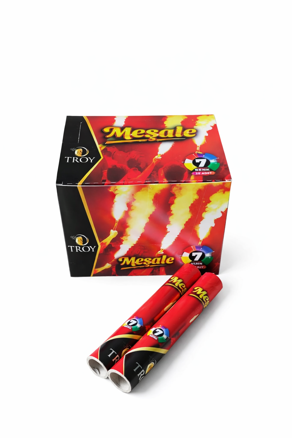 kırmızı meşale